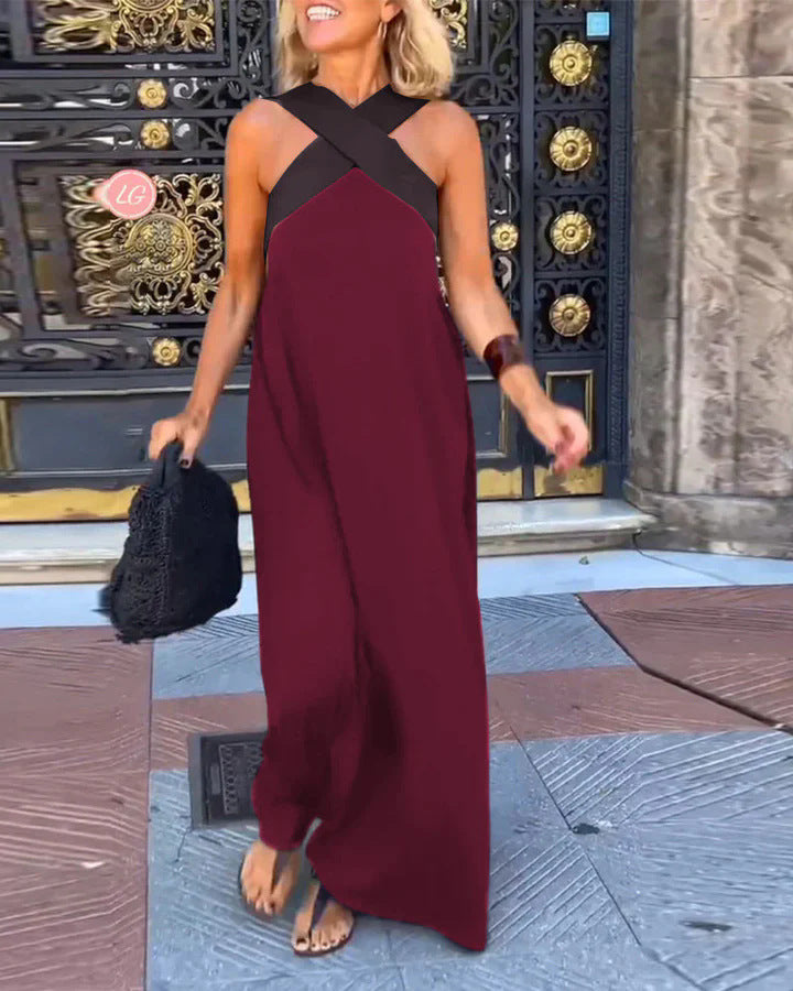 DELPHINE | VESTITO CON SCOLLO INCROCIATO