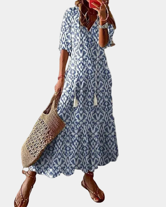 Luna | Vestito Boho dalla Silhouette Slanciata