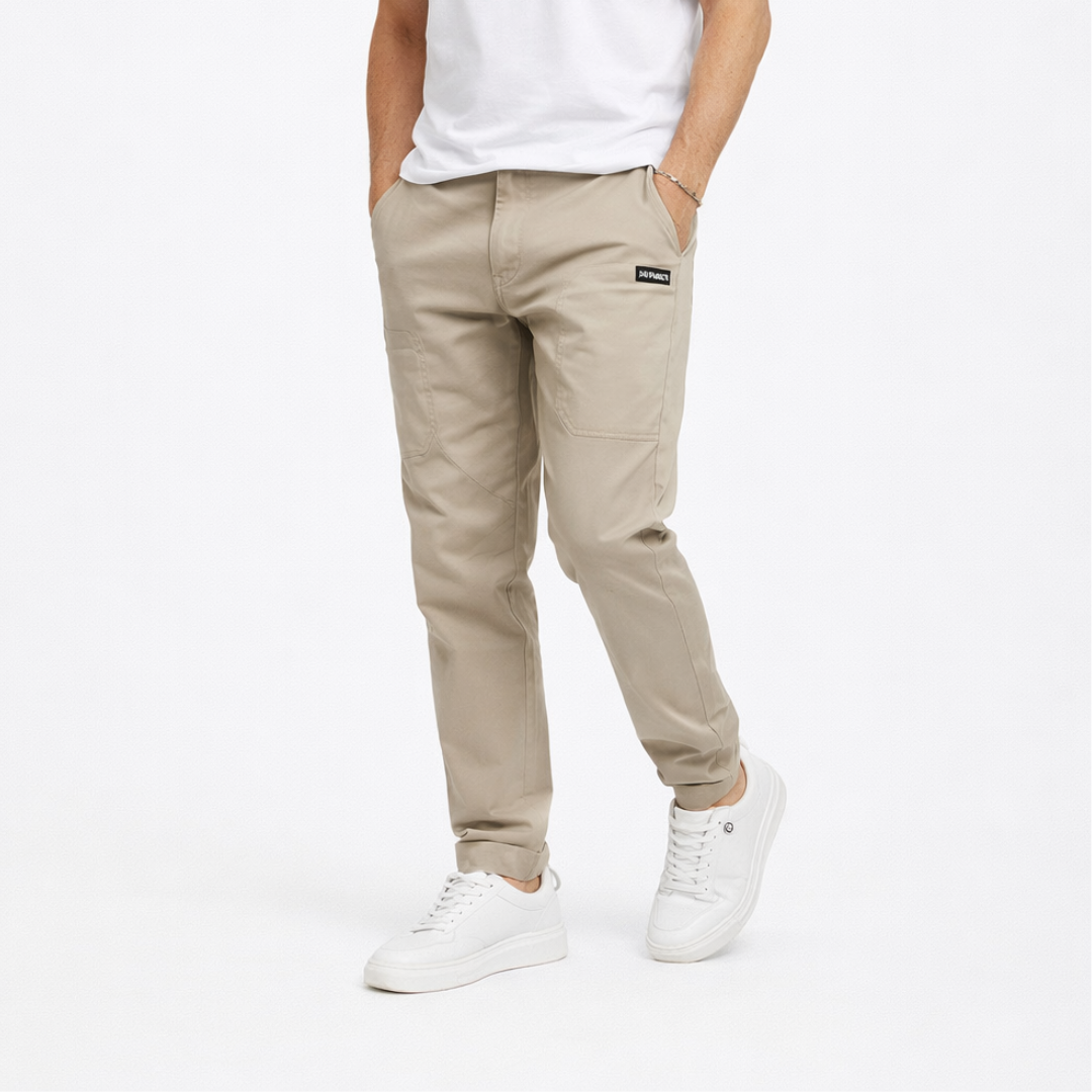 PANTALONE CARGO ELASTICIZZATO