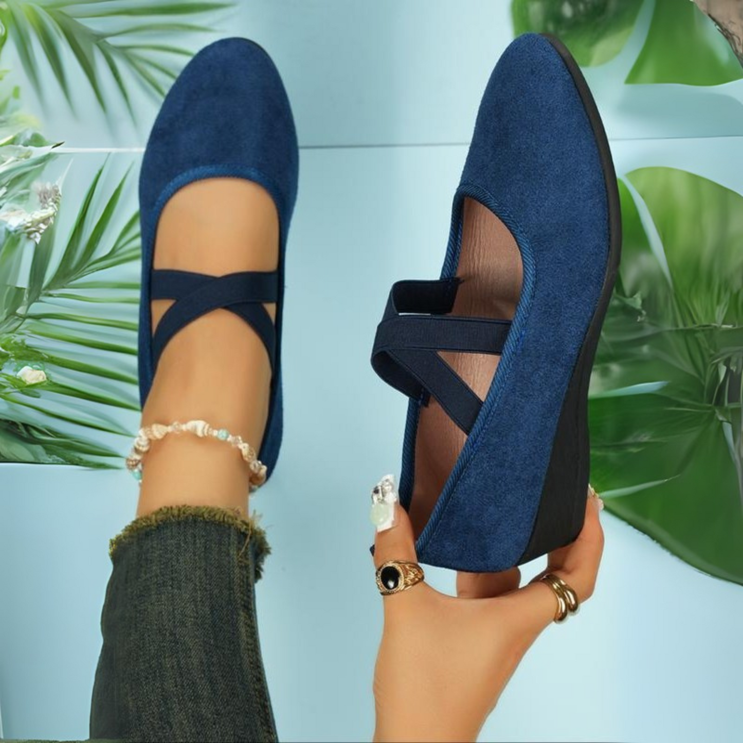 Calerinne | Ballerine con Zeppa Chiusa
