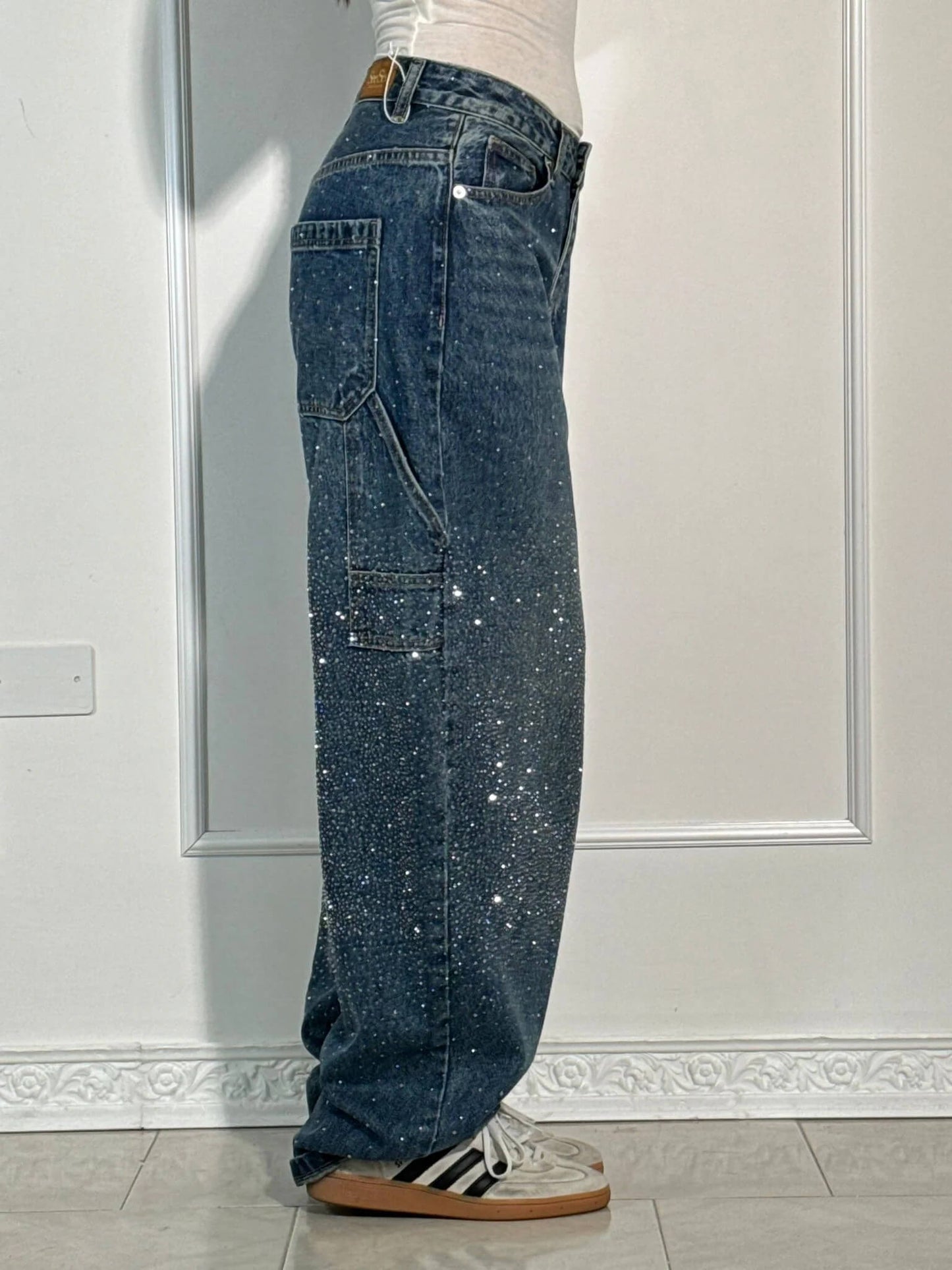 Jeans Balloon Carpenter Shine