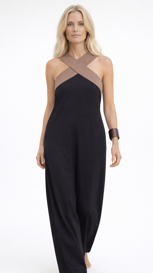 DELPHINE | VESTITO CON SCOLLO INCROCIATO