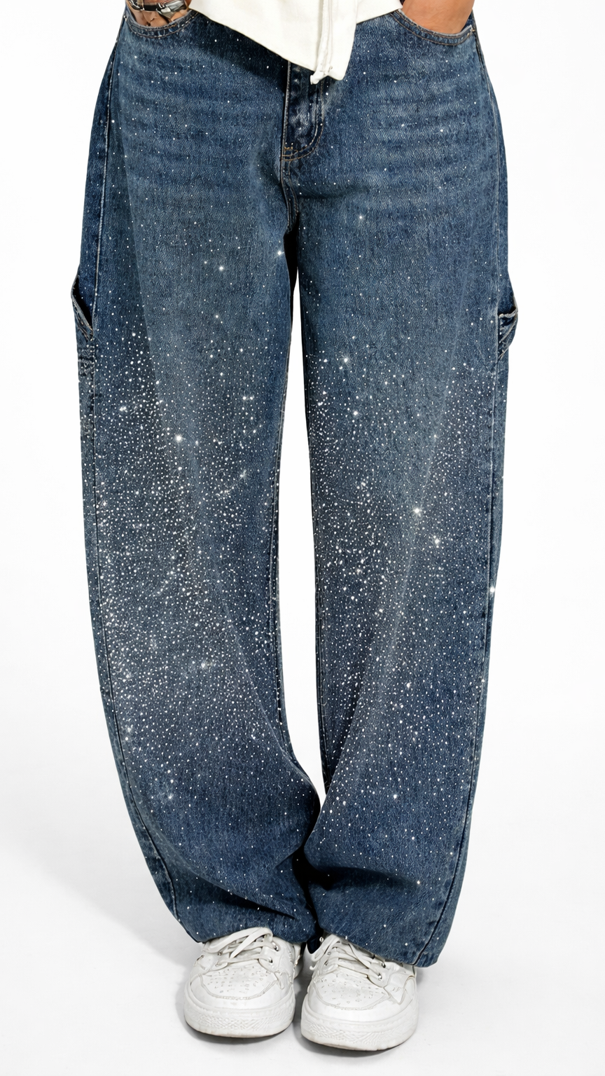 Jeans Balloon Carpenter Shine