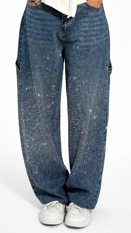 Jeans Balloon Carpenter Shine