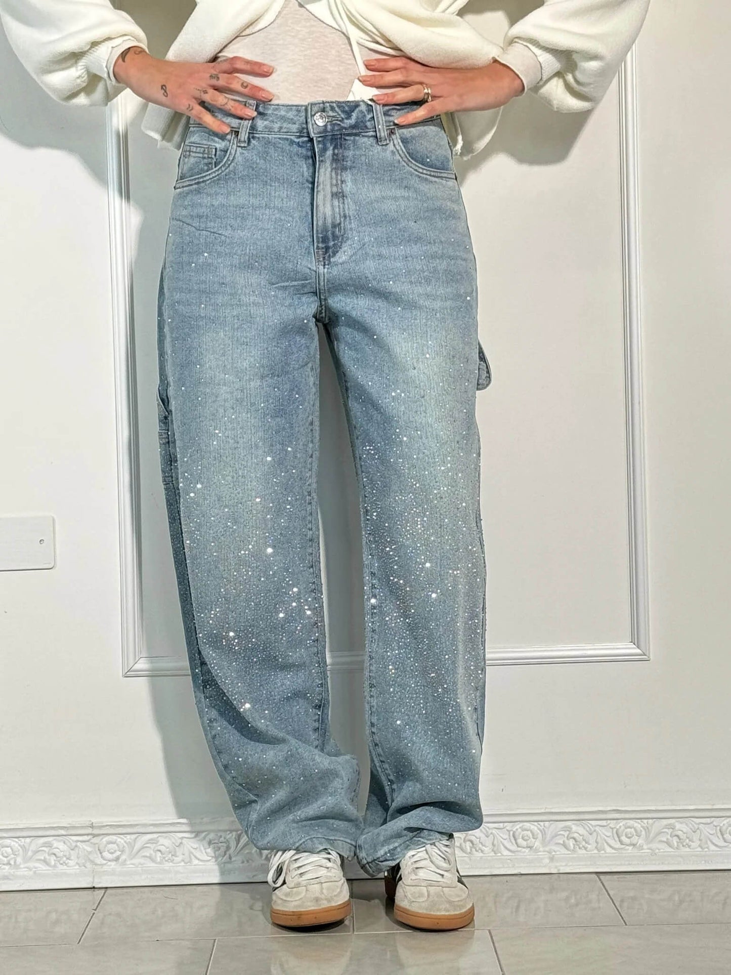 Jeans Balloon Carpenter Shine