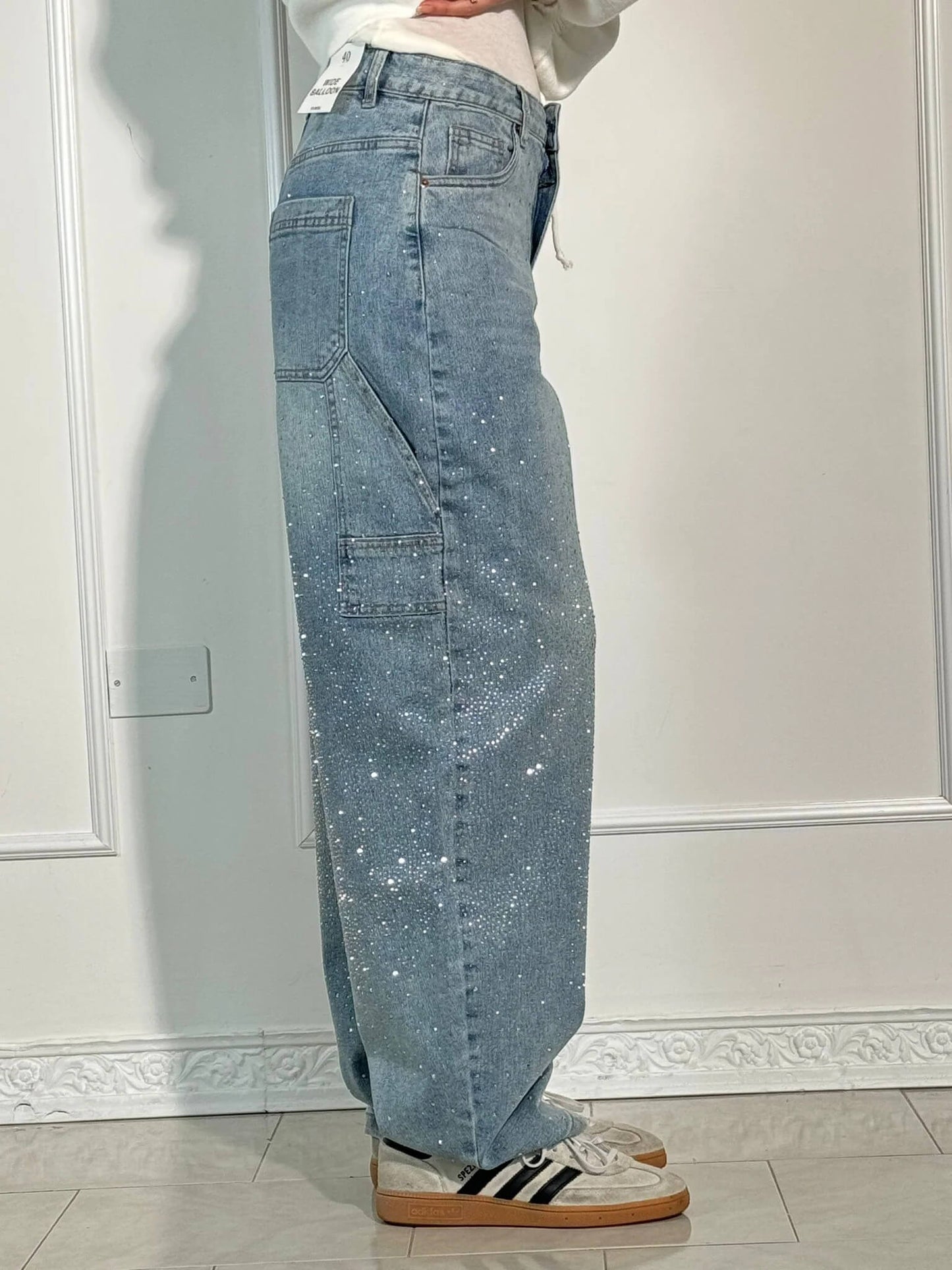 Jeans Balloon Carpenter Shine