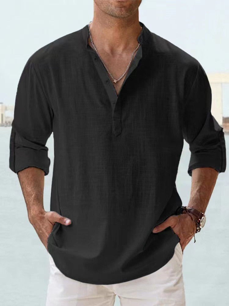Mason™ | Camicia di Lino Traspirante