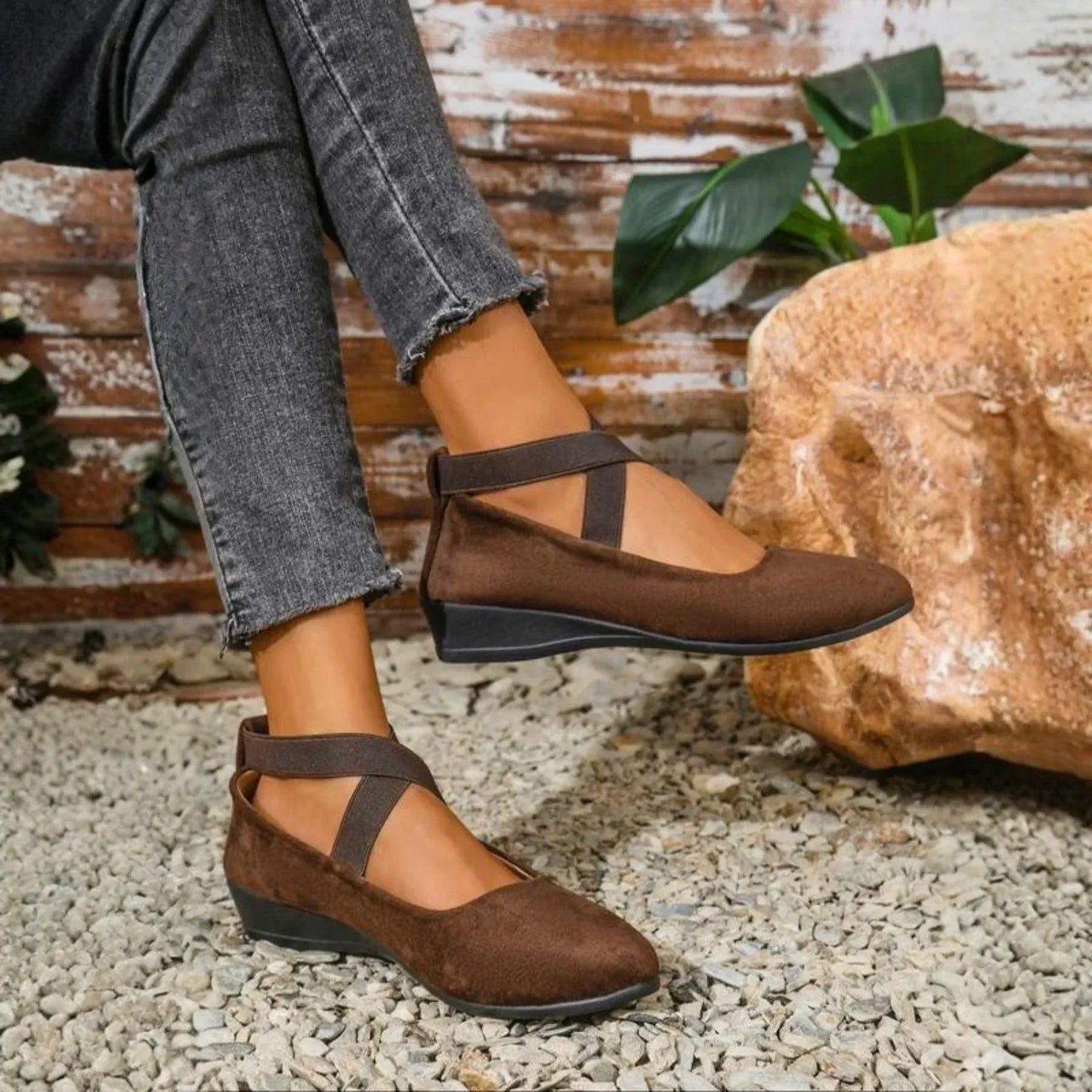 Calerinne | Ballerine con Zeppa Chiusa