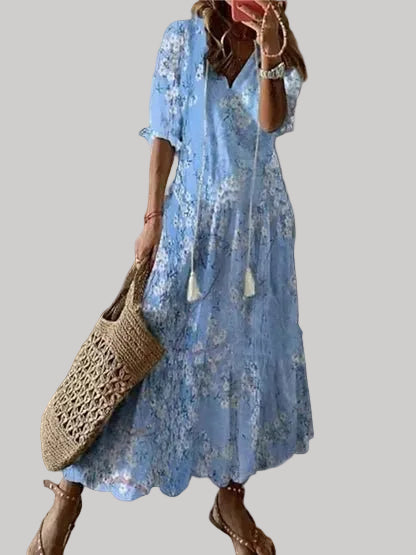 Luna | Vestito Boho dalla Silhouette Slanciata