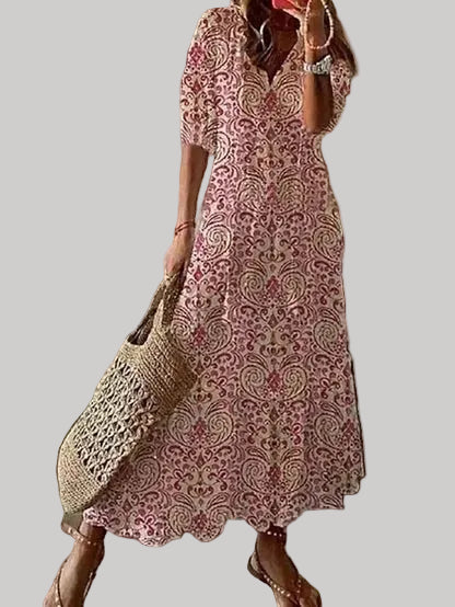 Luna | Vestito Boho dalla Silhouette Slanciata